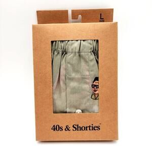 40 & Shorties Men's Boxer Shorts Size Large NWT